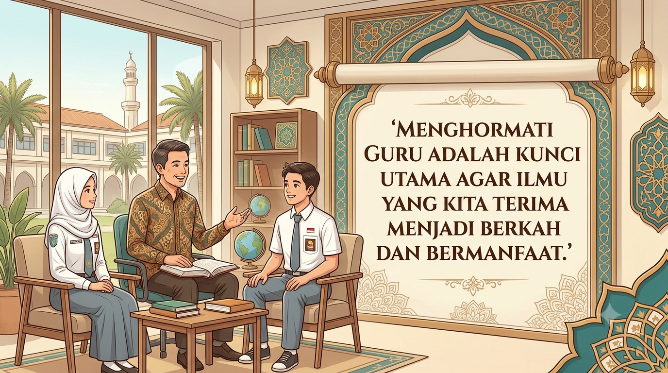 Menghormati Guru adalah Hal yang Mulia