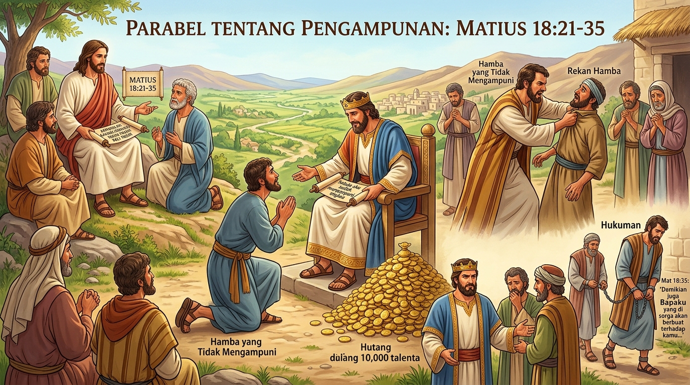 MEMBACA MATIUS 18 : 21-35