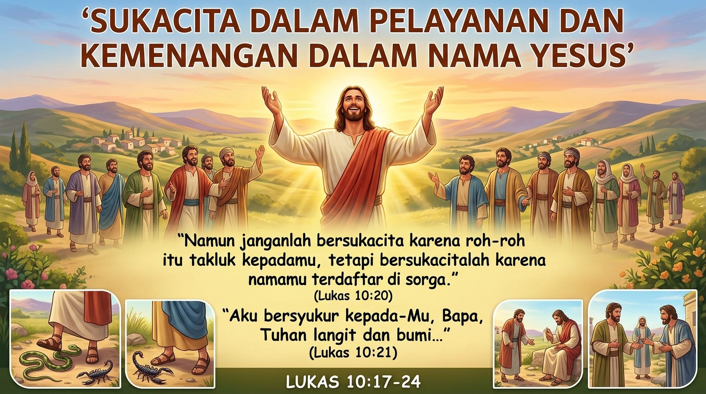 LUKAS 10 : 17-24