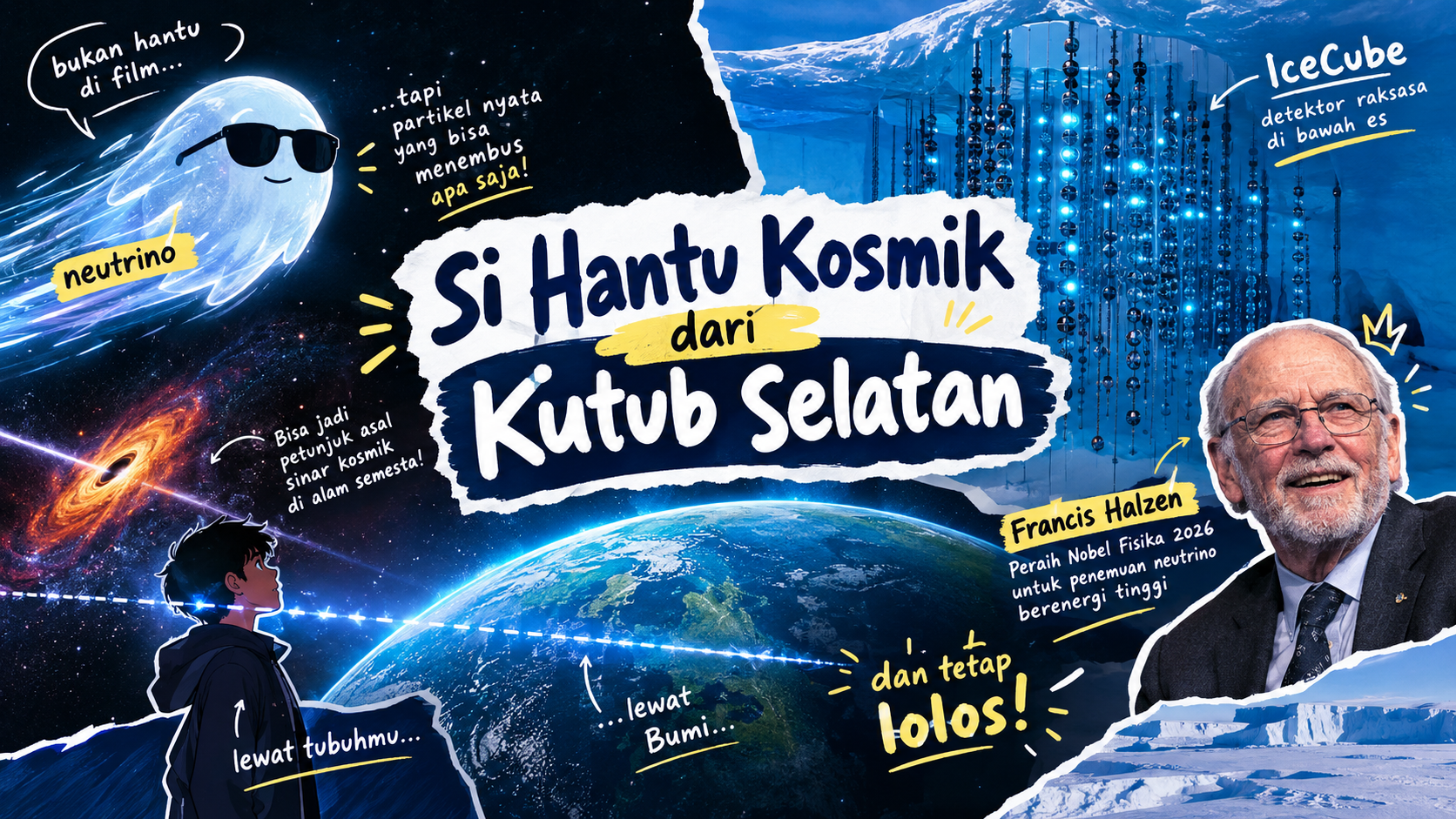 Hantu Kosmik dari Kutub Selatan