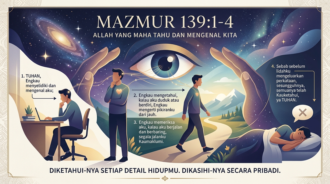 MAZMUR 139:1-4